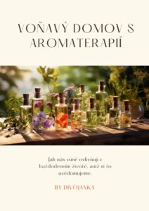 titulní strana e-booku Voňavý domov s aromaterapií